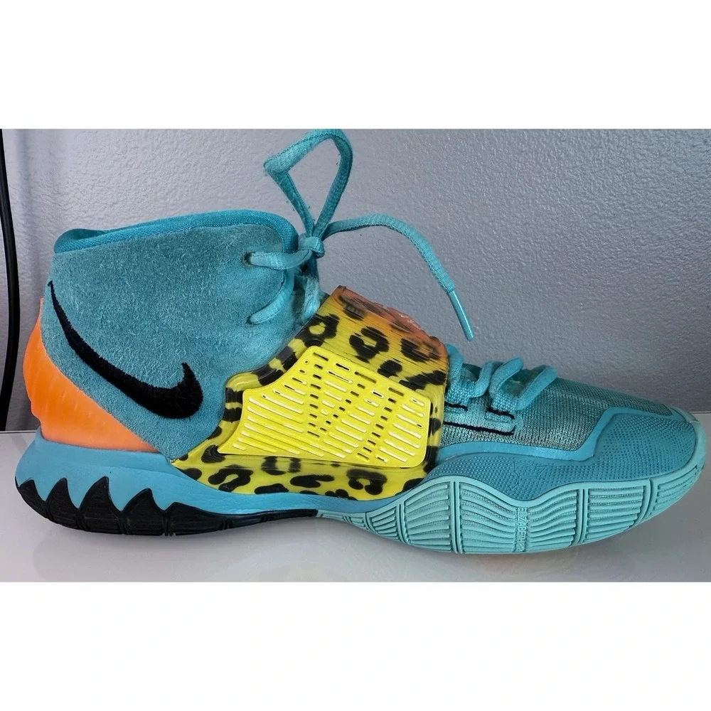Nike Kyrie 6 Oracle Aqua Men's Shoes Size 8.5 – Great Shape (BQ4630-300)